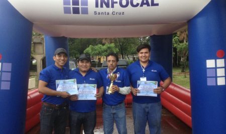 Alumnos de Infocal Santa Cruz ganan 1er lugar en La Feria Departamental de Investigación e Innovación